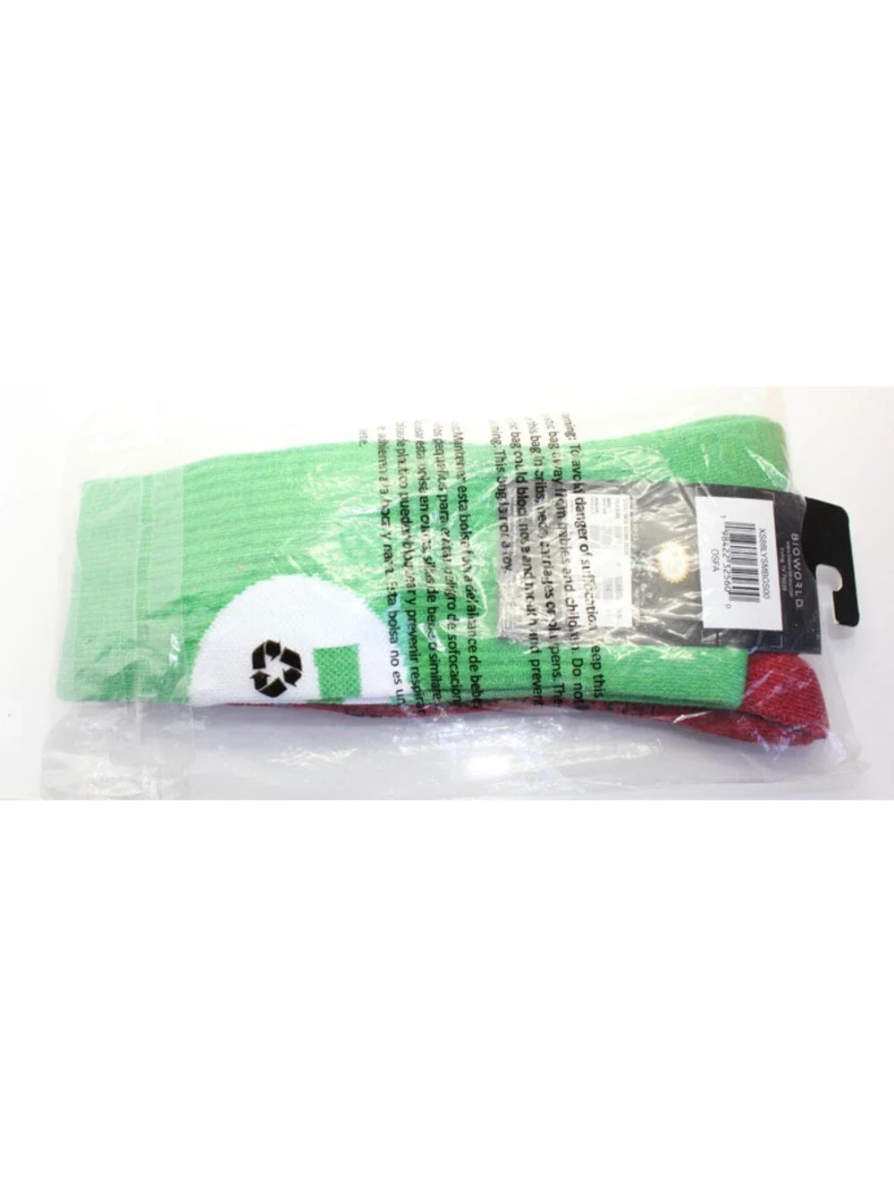 Nintendo Super Mario & Luigi Youth Snapback Hat One Size And 2 Pair Crew Socks